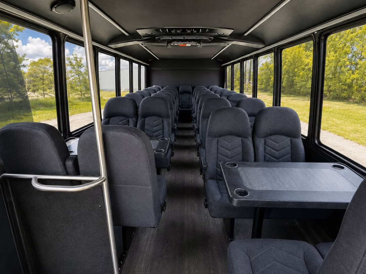 20 passenger minibus inside