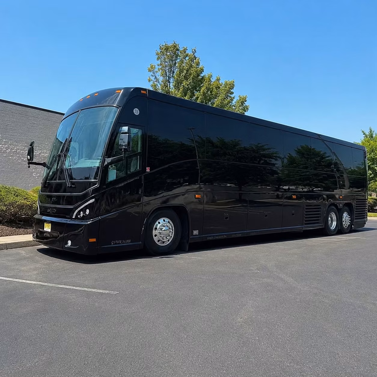 charter bus transportation for travis air force base personnel and operations