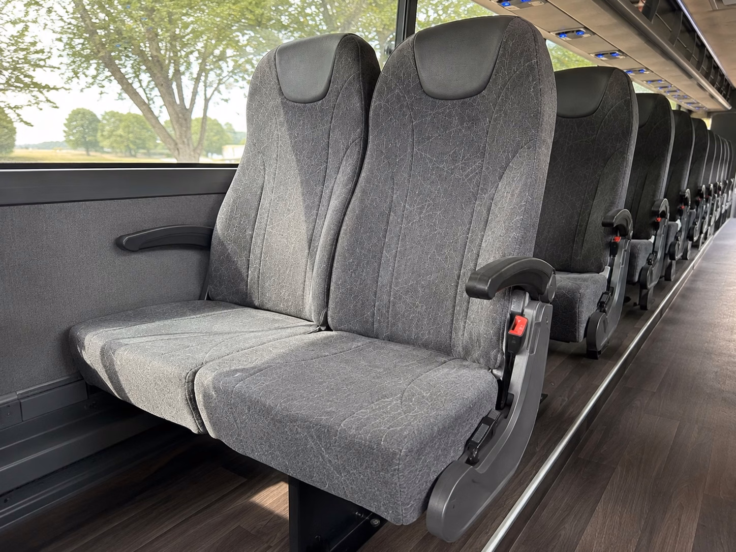 fairfield charter bus interior gallery