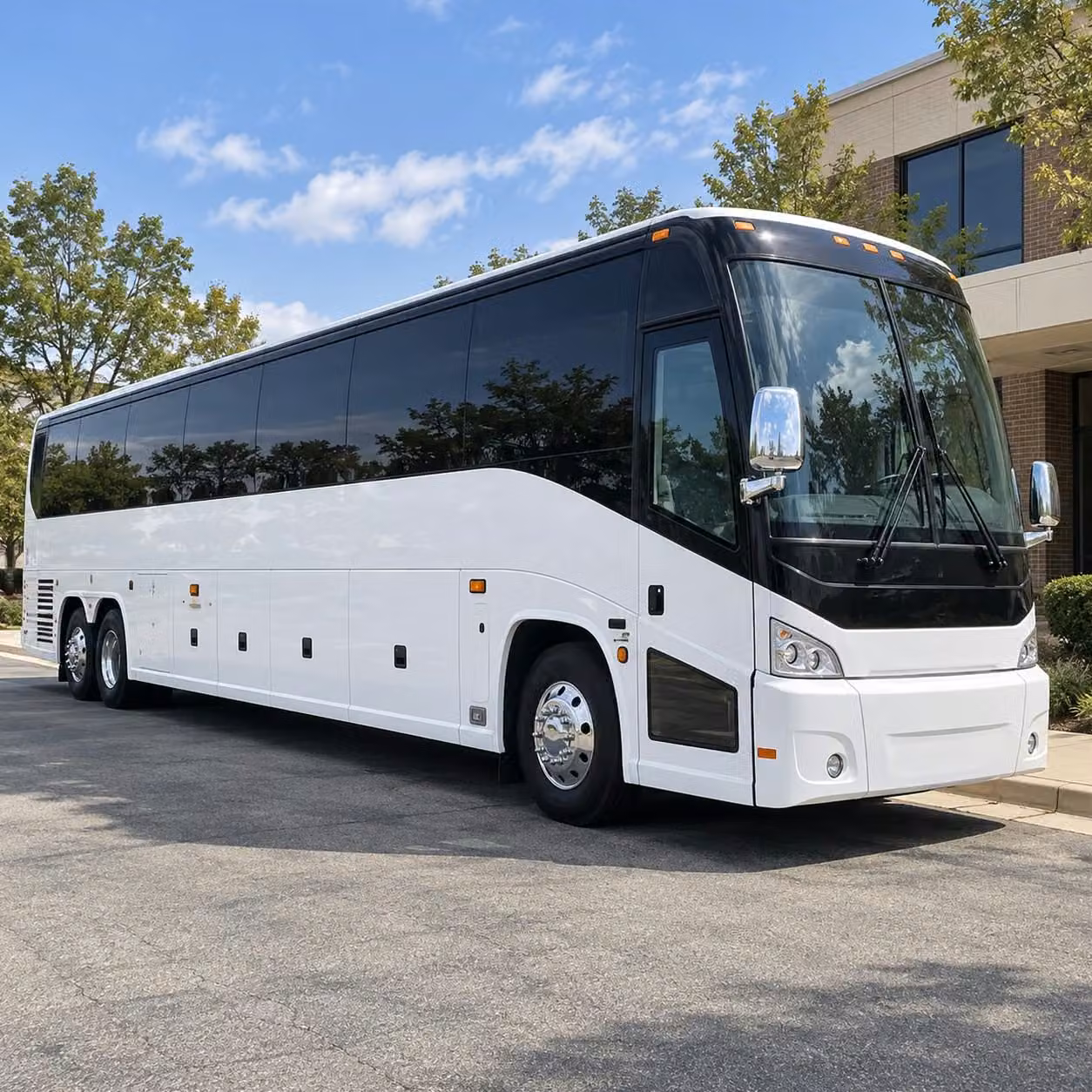 fairfield charter bus rental fleet