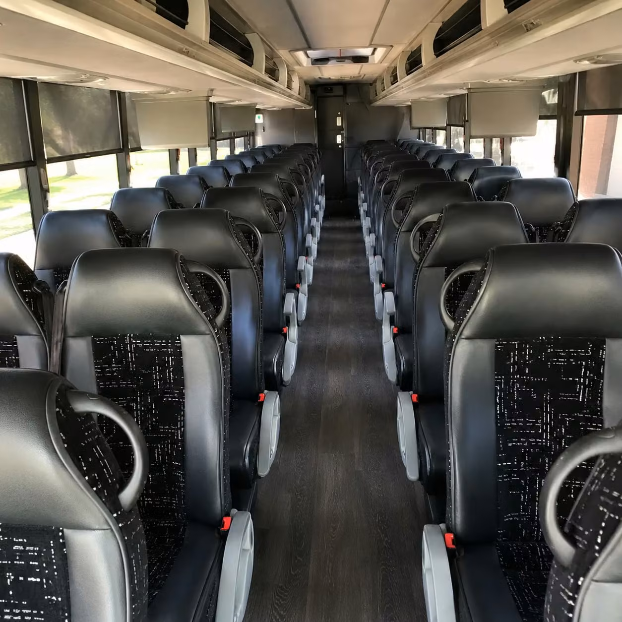 fairfield charter bus rental inside