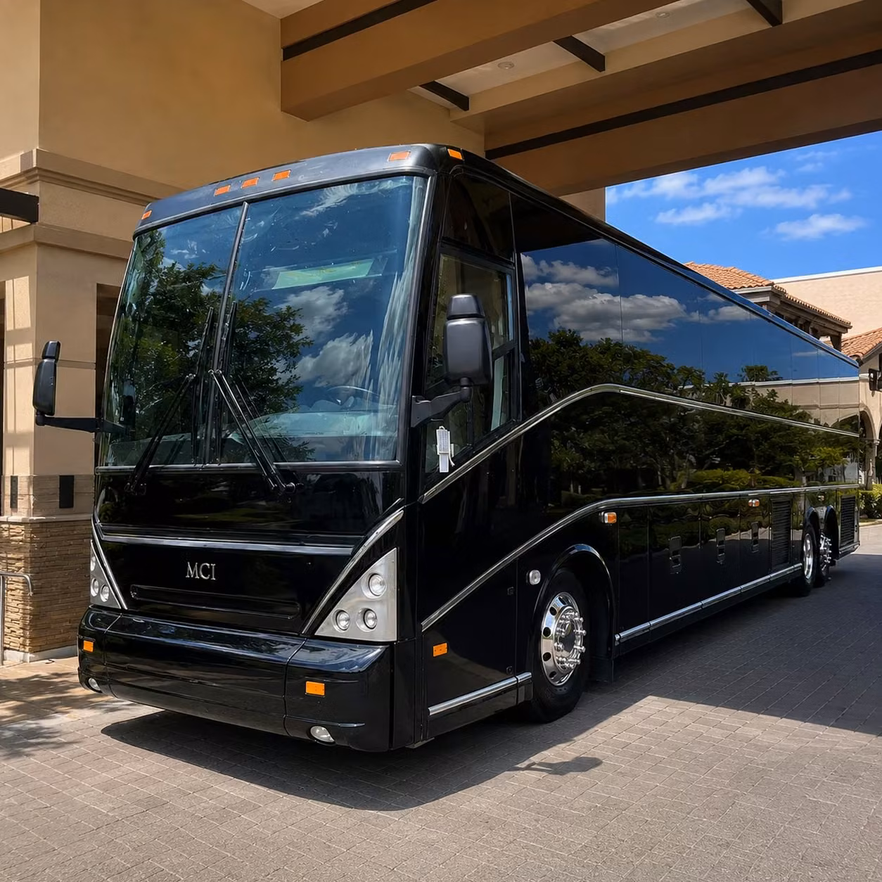 fairfield concert transportation bus rentals