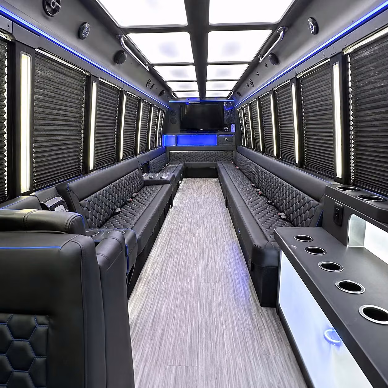 fairfield party buses ride in style from pickup to prom venue