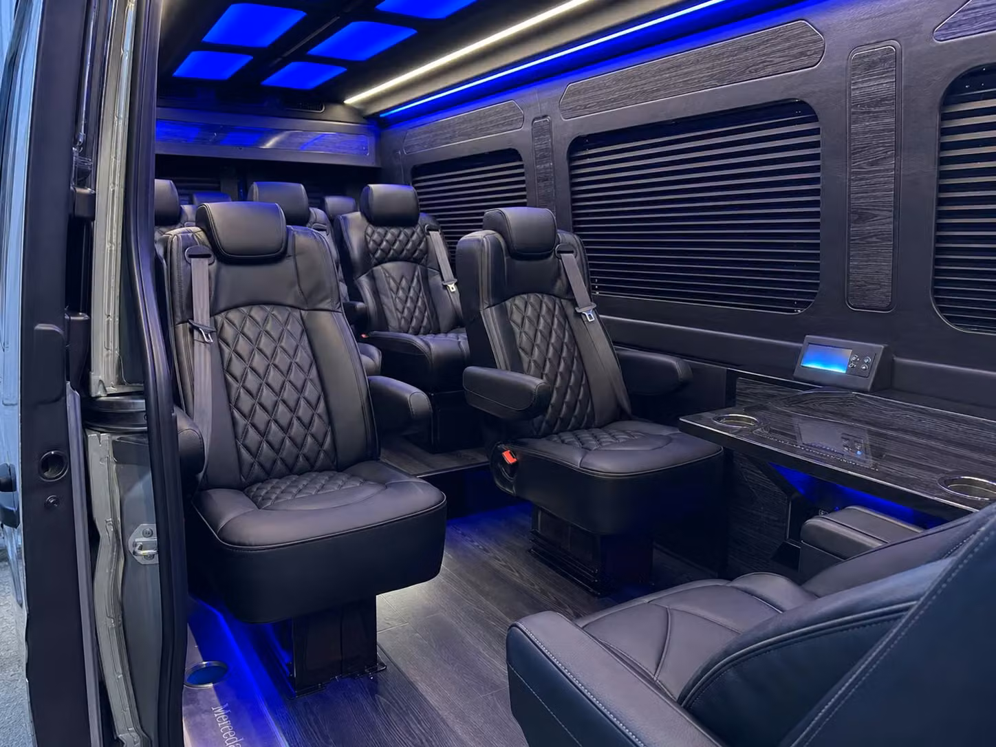 sprinter van transportation for groups and events across fairfield